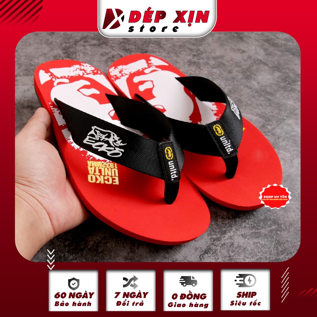 Dép Kẹp Ecko Thái Lan Cao Cấp Màu Vàng Siêu Êm Chân Siêu Bền