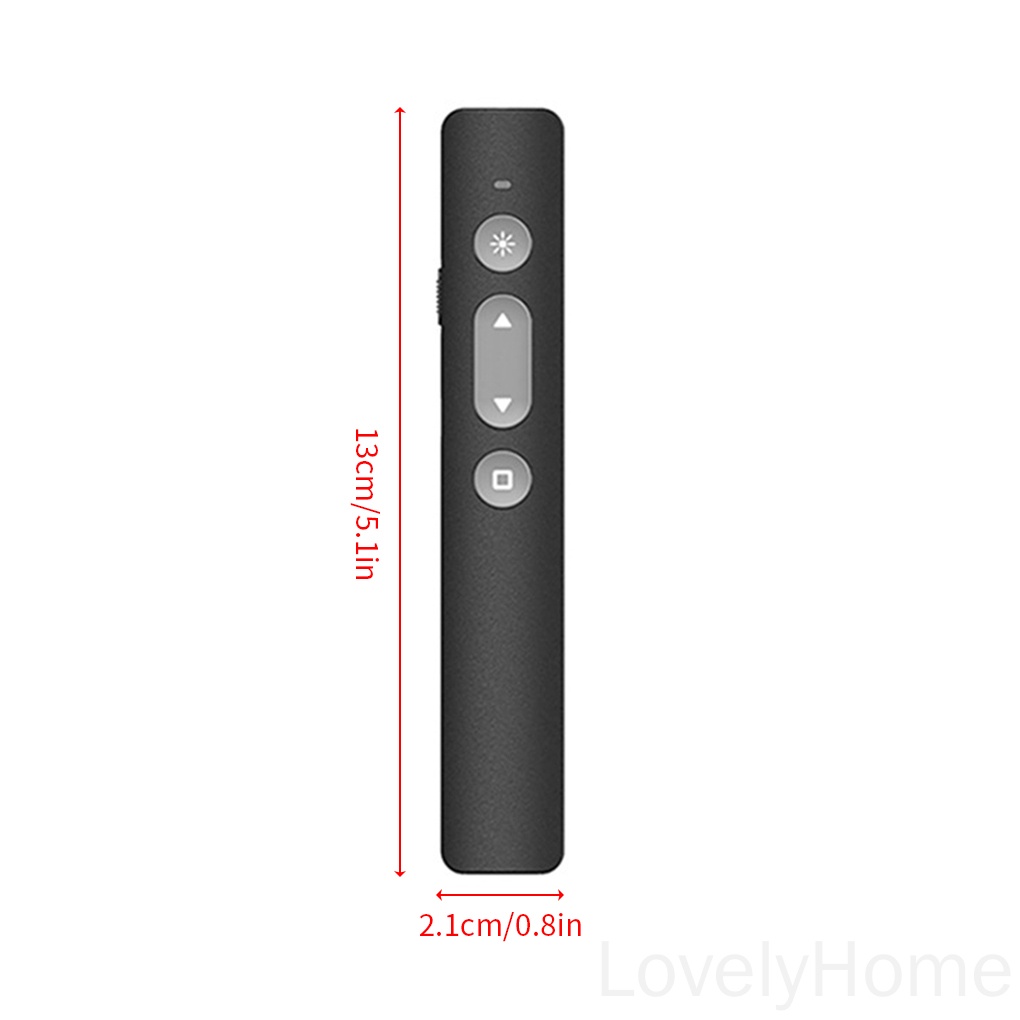 Wireless Pointer Office Presentation Remote Control 2.4Ghz Wireless Red Light Pointer Pen LovelyHome