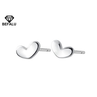 Bông Tai Nữ Bạc 925 Hình Trái Tim BEFALU - BT20