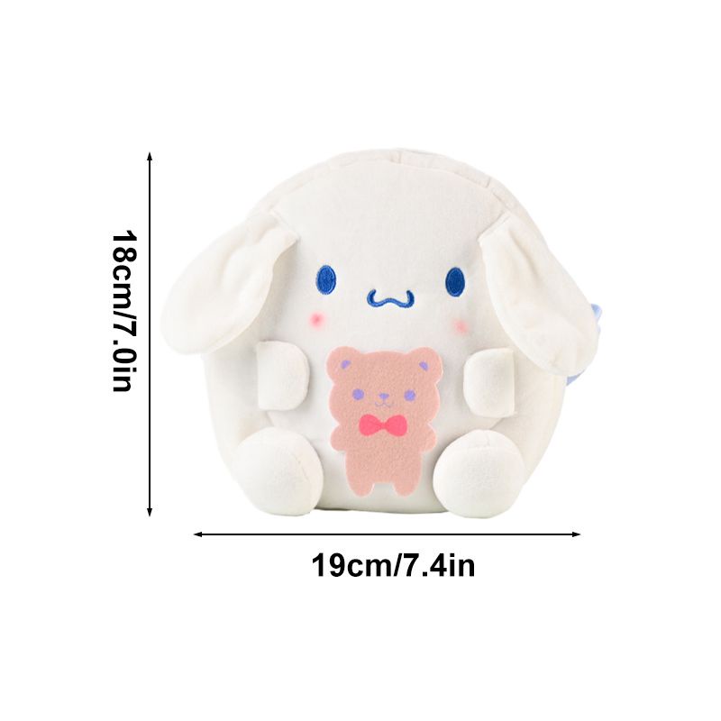 SANRIO Túi Đeo Chéo Hình Thú Nhồi Bông Dễ Thương 20cm