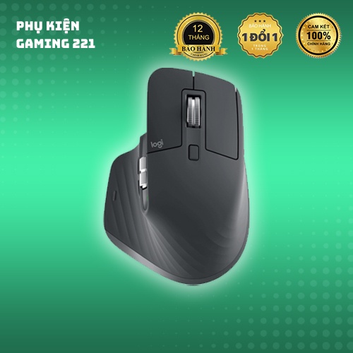 Chuột Máy Tính Không Dây - Logitech MX Master 3 (Wireless 2.4Ghz | Bluetooth 5.0) - Hàng Chính Hãng