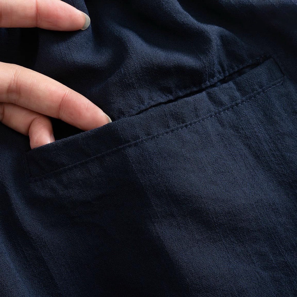 Quần short nam phong cách Hàn Quốc chất liệu vải đũi linen cao cấp (có thiết kế túi sau) - Quần short thể thao nam QN111