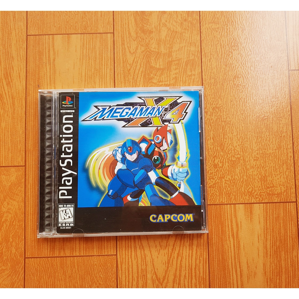 Game ps1 Megaman x4 no brand
