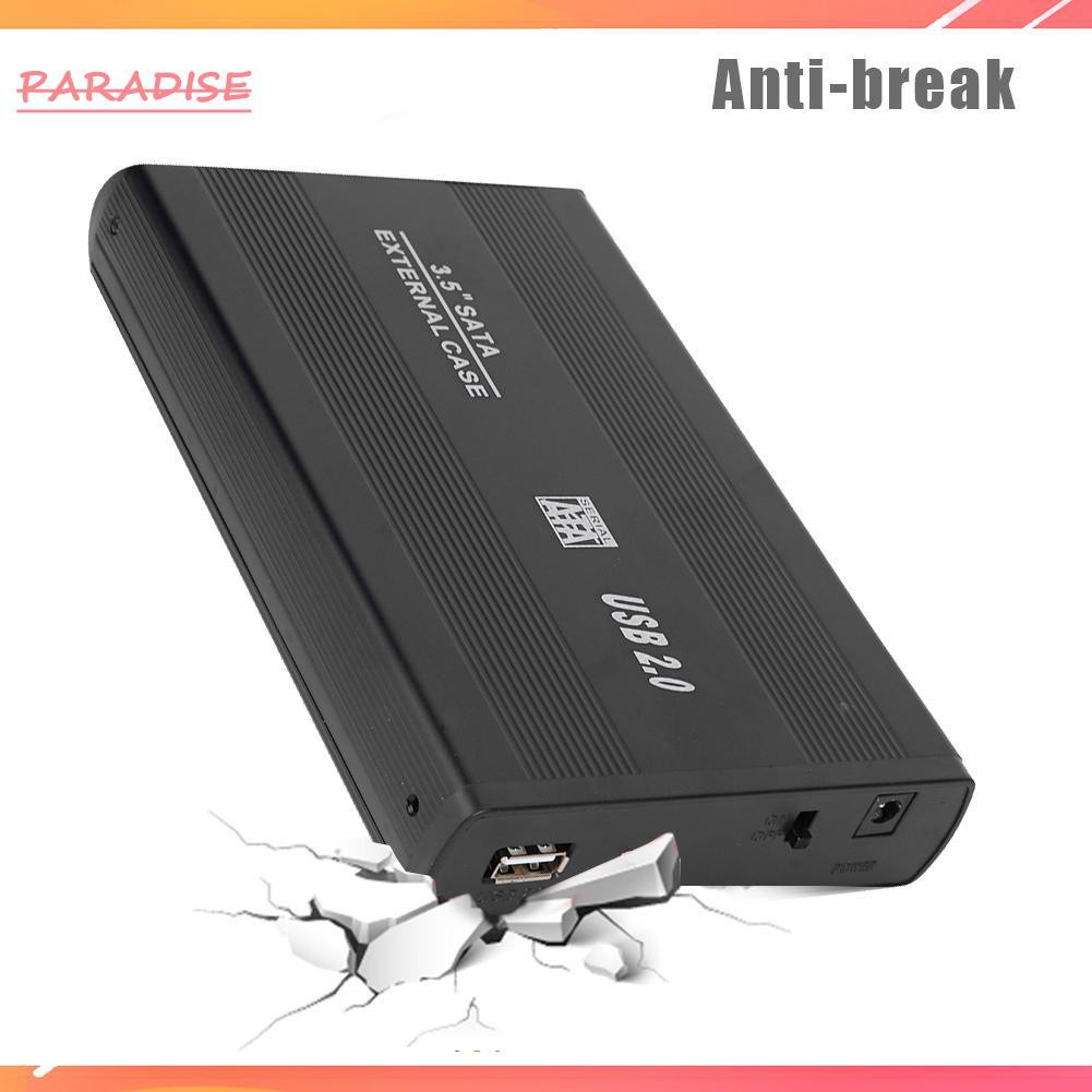 Hộp Đựng Ổ Cứng Ngoài 3.5 Inch Sata Sang Usb2.0 | BigBuy360 - bigbuy360.vn