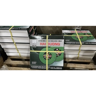 Đá cắt cn 355.3.25,4 xanh - đá cắt 3 tấc 5 xanh - thùng 25 viên