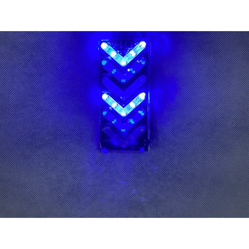 Led trang trí mũi tên 7 mầu