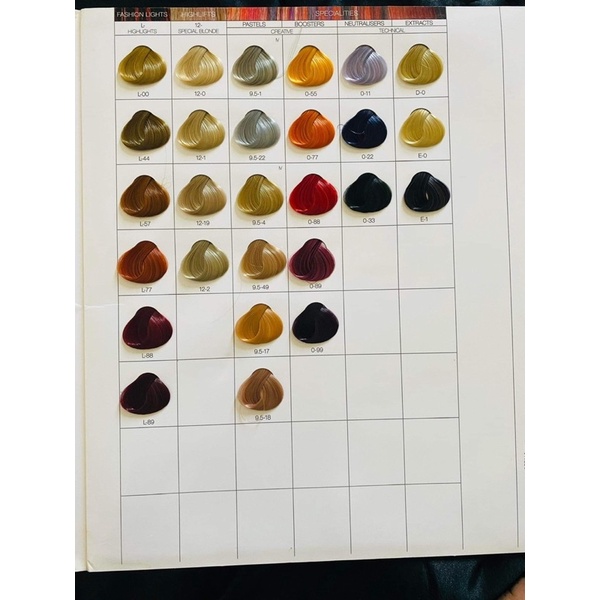 Màu nhuộm thời trang, phủ bạc cao cấp Schwarzkopf Igora Royal 60ml