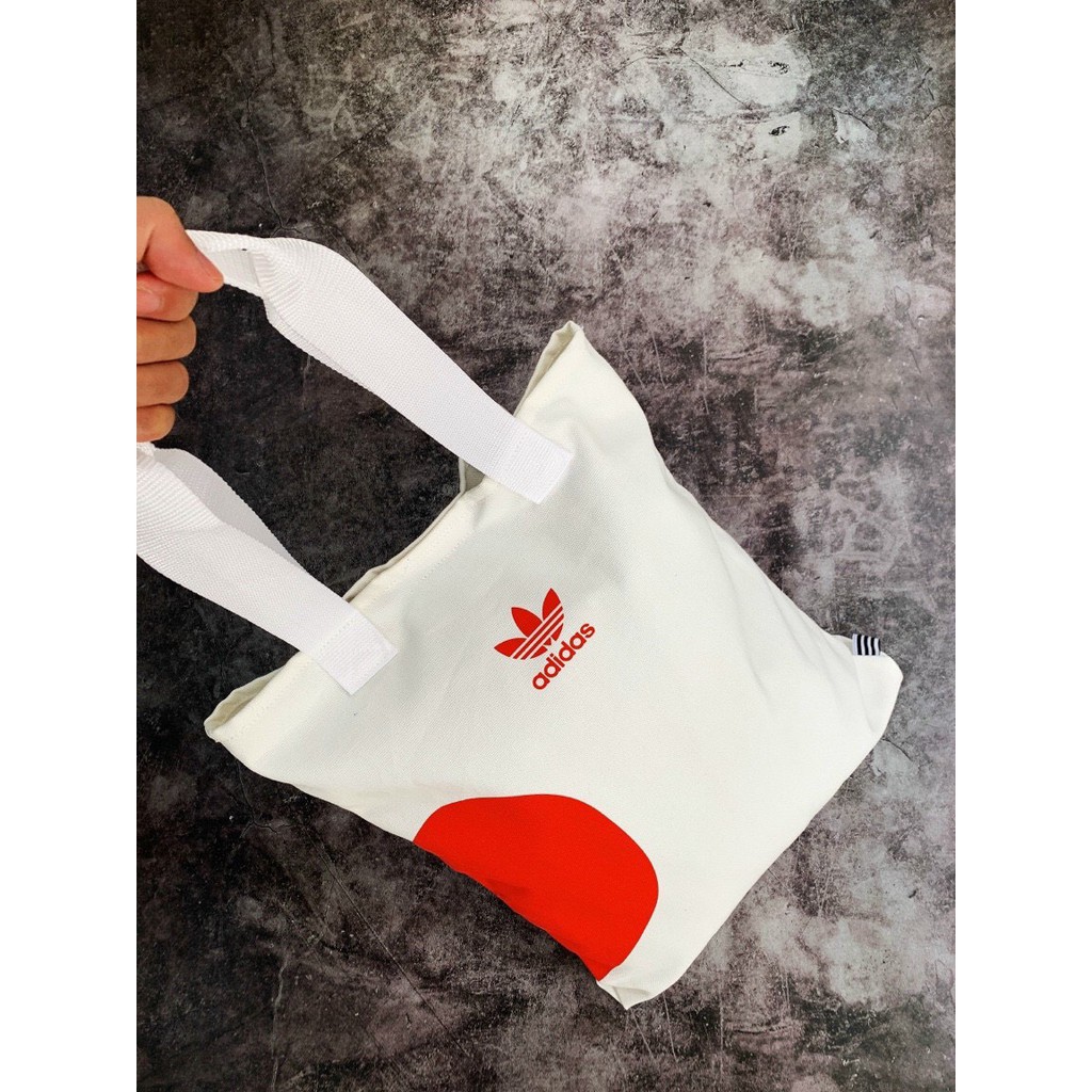 Túi Xách Đi Chợ Valentine Couple Shopper Bag White B180