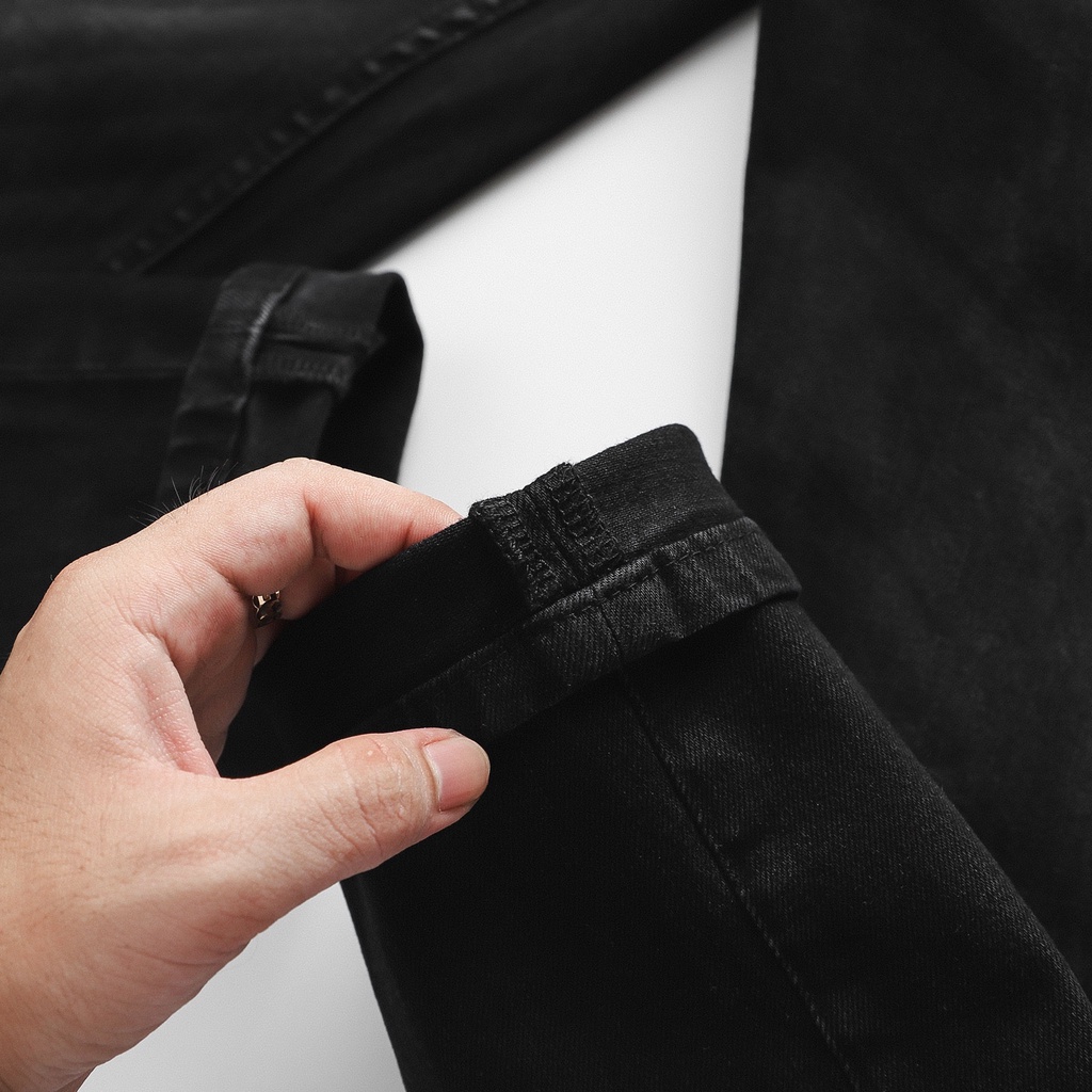 Quần Jean nam ZR xám đen(Form Slimfit,chất vải co dãn,ống quần 15-18cm,hàng VNXK) 2108 | BigBuy360 - bigbuy360.vn