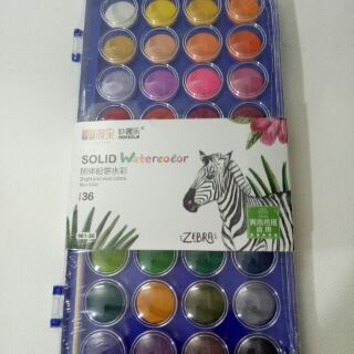 Màu nước khô dạng nén Solid Watercolor