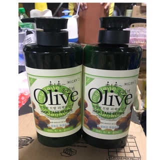Bộ dầu gội -xã olive 2 chai 800 ml /chai
