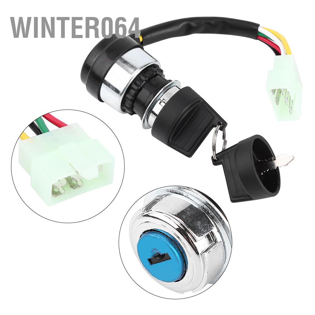 Công tắc chìa khóa khởi động 5 dây cho hầu hết xe máy 50‑250CC cho Dune Buggy Go Kart ATV
