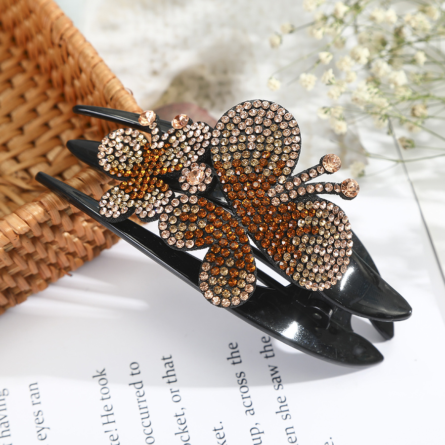 Kẹp Tóc Hình Bướm Đính Đá Hợp Thời Trang Cho Nữ