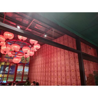 Giấy dán tường 3D phong cách HONG KONG [GIẤY DÁN KEO - TẶNG KÈM KEO]