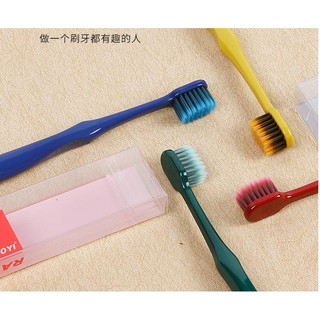 Set 2 bàn chải đánh răng có lông tơ siêu mềm mịn