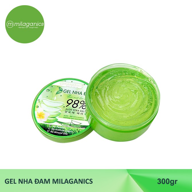 Combo Dầu Massage giảm mỡ 100ml + Gel Nha đam 300ml Milaganics | BigBuy360 - bigbuy360.vn