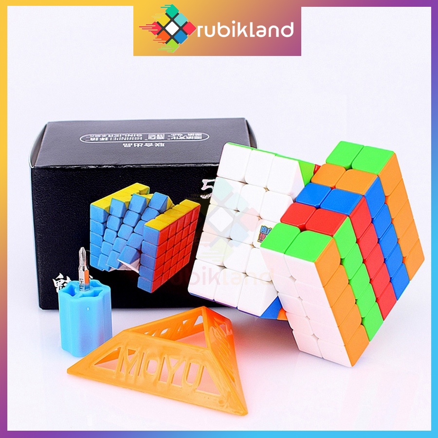 Rubik 5x5 MoYu MeiLong 5M M Series MoYu M MeiLong M Rubic 5 Tầng Nam Châm Stickerless Đồ Chơi Trí Tuệ Trẻ Em