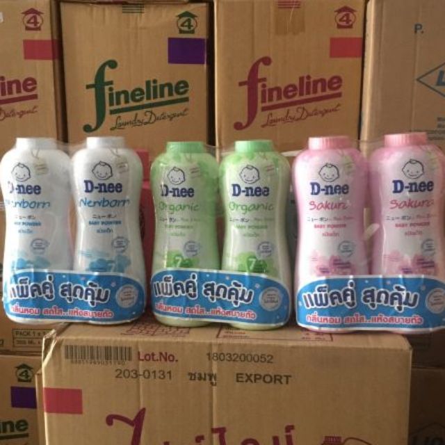 PHẤN THƠM D NEE CHO DA BÉ NHẠY CẢM 350g )