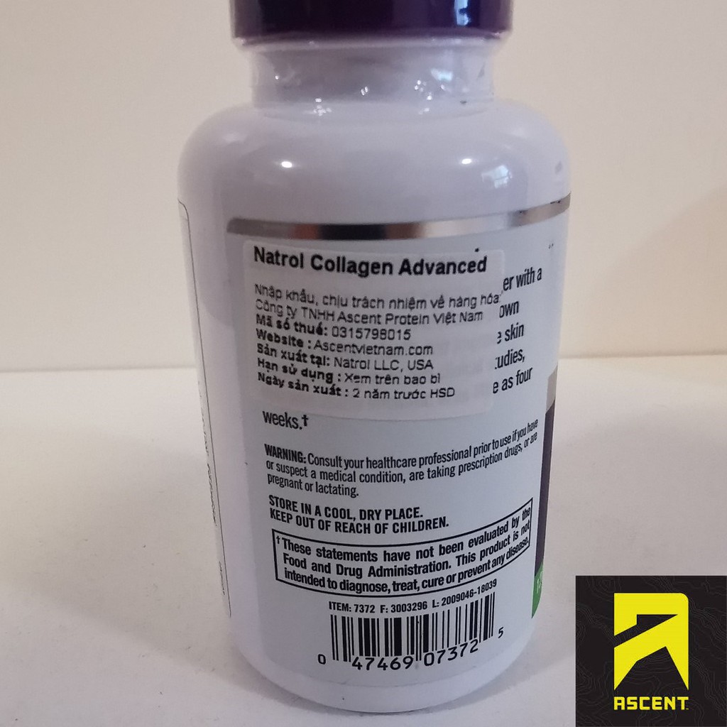 Natrol Collagen Skin Renewal 120 viên - Ngăn ngừa lão hoá da | BigBuy360 - bigbuy360.vn