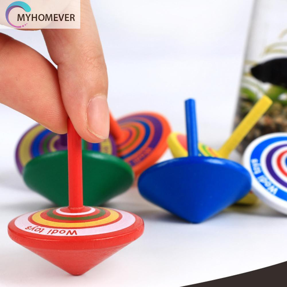 Pop It Fidget Đồ chơi Wood Gyro Kids Đồ chơis Relief Stress Desktop Spinning Top Đồ chơis Birthday Gifts