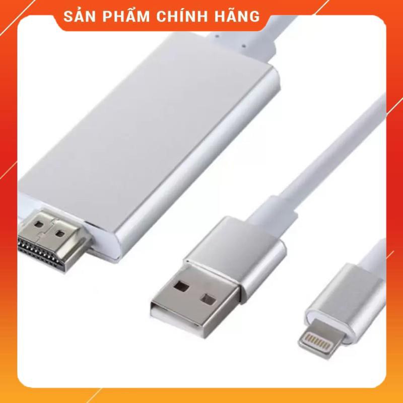 Cáp HDMI kết nối ti vi cho Iphone 5 6 7 2m dailyphukien Hàng có sẵn giá rẻ nhất