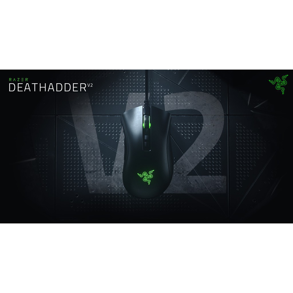 【Chuột máy tính】Chuột Gaming Razer DeathAdder V2 Chính hãng - Bảo hành 12 tháng