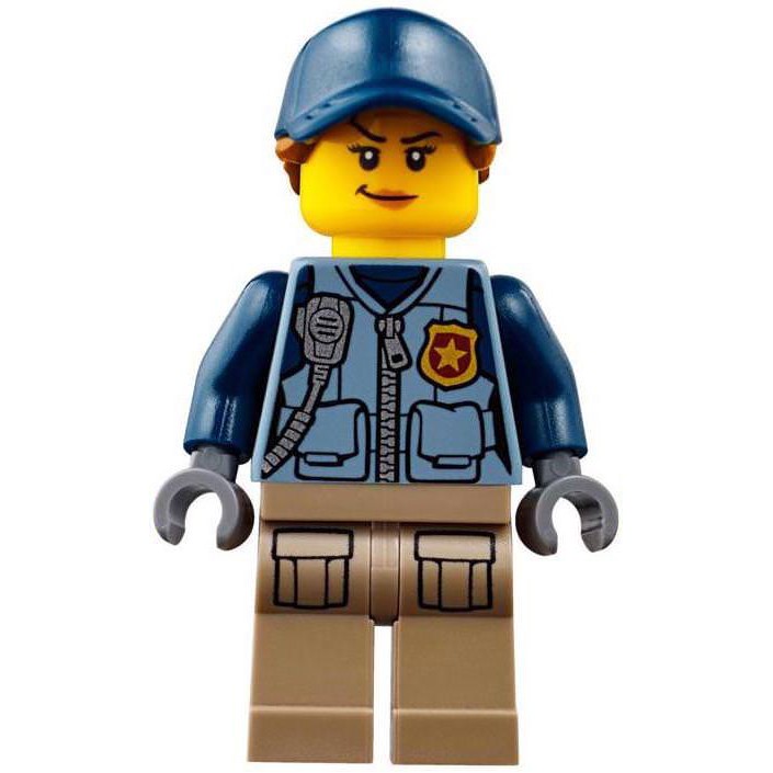 Nhân Vật LEGO Minifigures Nữ Cảnh Sát, Hàng Đan Mạch