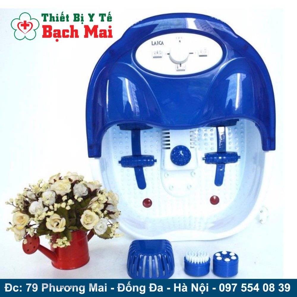 Bồn Ngâm Chân Massage Laica PC1301 [Chính Hãng Ý]