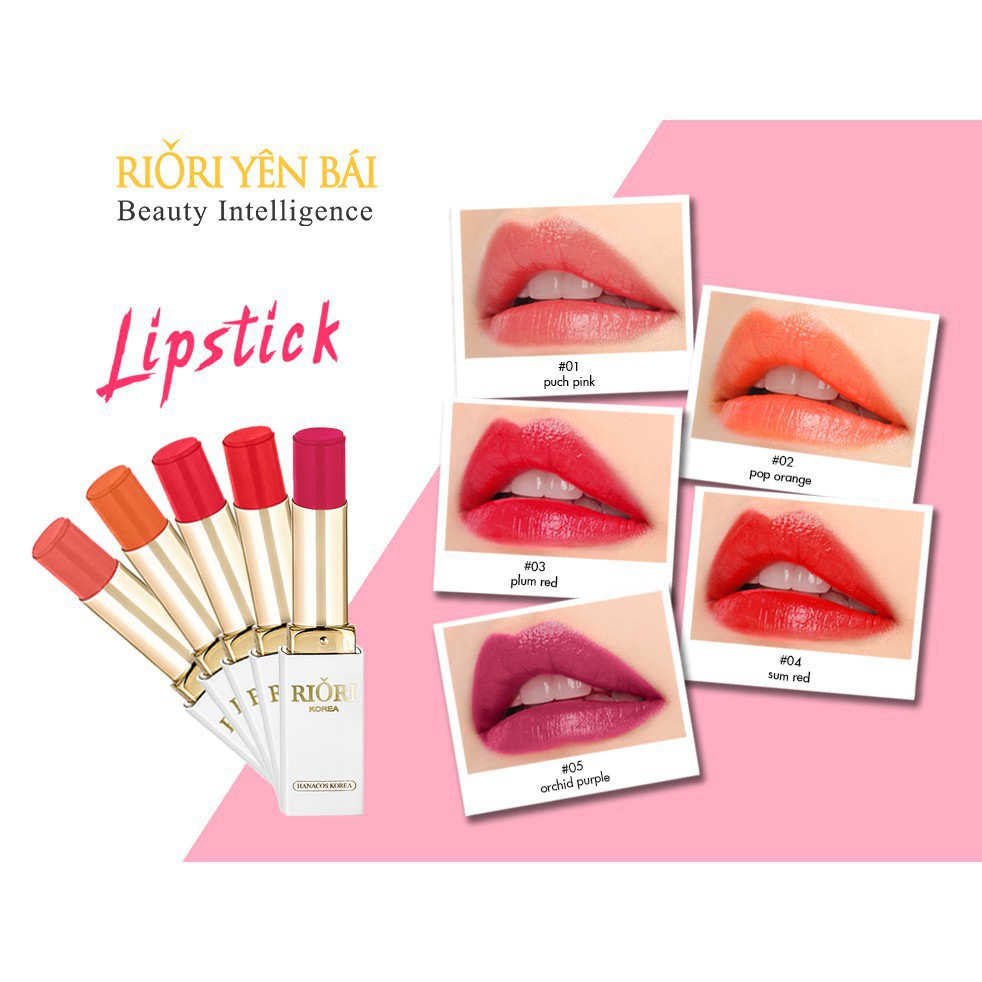Son Dưỡng Môi ❤ RIORI Lipstick 03 - Plum Red | BigBuy360 - bigbuy360.vn