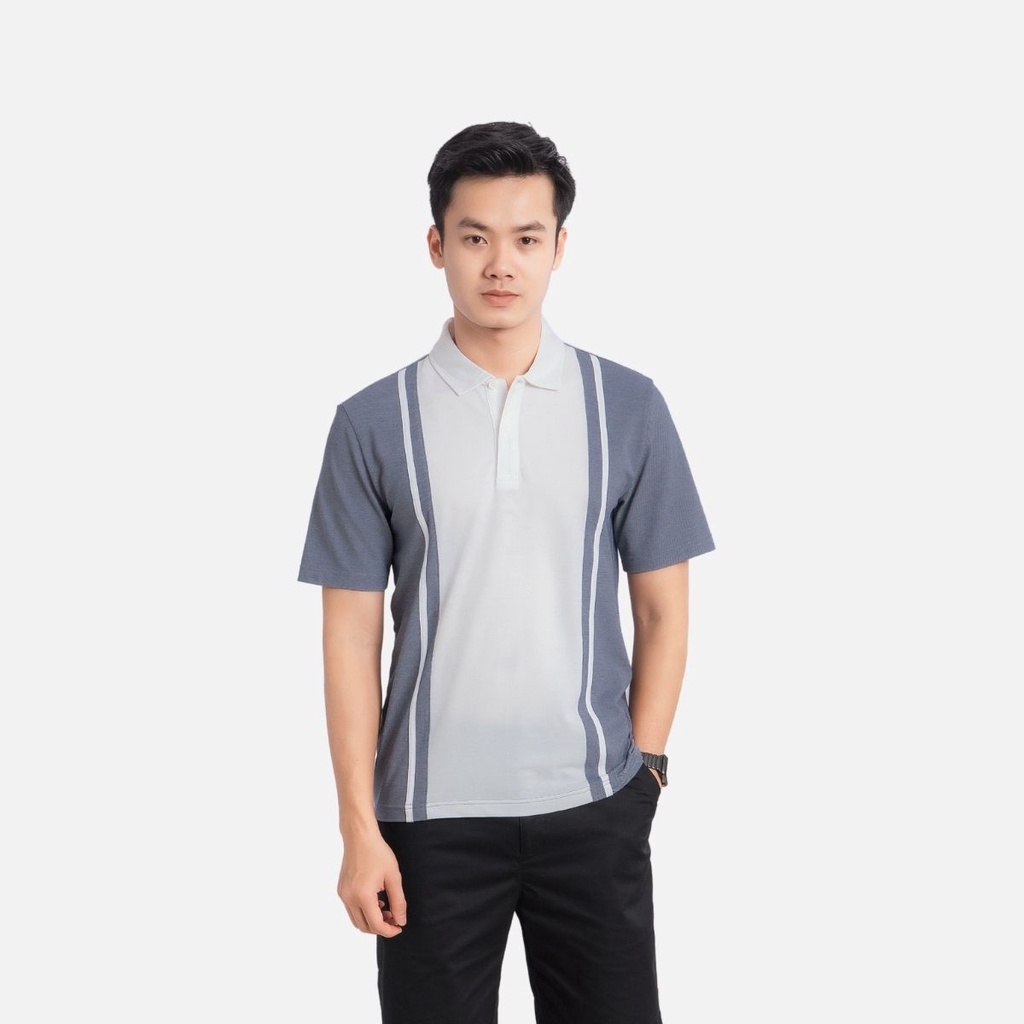 Áo phông polo nam CIZA basic vải co giãn thấm hút phong cách trẻ trung năng động form rộng size S M L XL APNR66