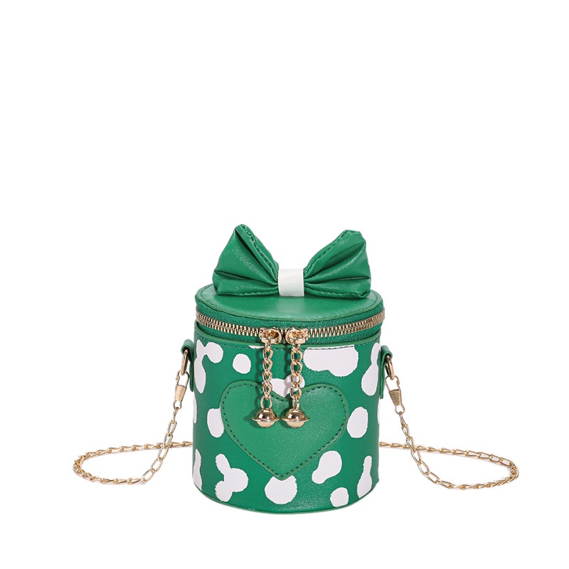 Túi Xách Đeo Vai Hình Trụ Cỡ Nhỏ Phối Dây Xích Thời Trang 2022 Cho Nữ