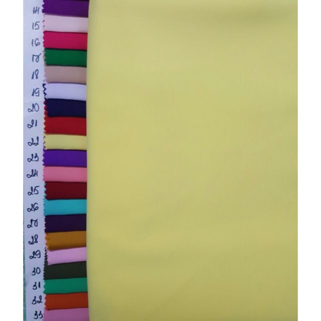 Vải áo dài màu trơn