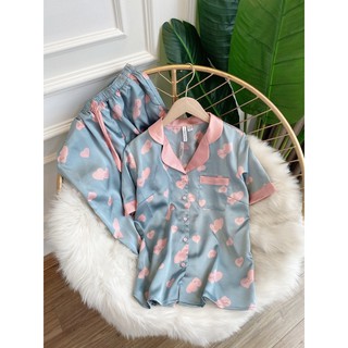 Bộ ngủ lụa ngố