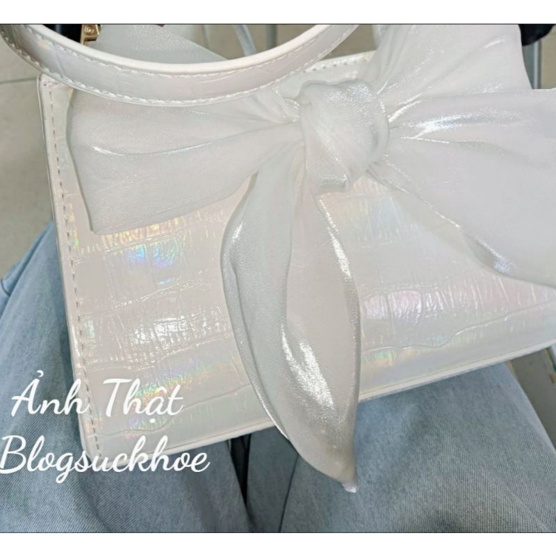 Túi Xách 7🌈 Nơ Kèm Dây Đeo Chéo Thời Trang Nữ