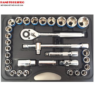 1/2 bộ tuýp 32 chi tiết crossman 99-099c