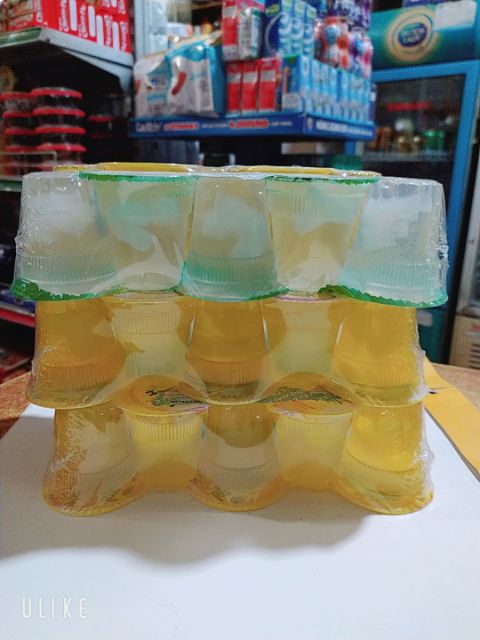 Thạch rau câu long hải  có 2 vị dứa và dừa