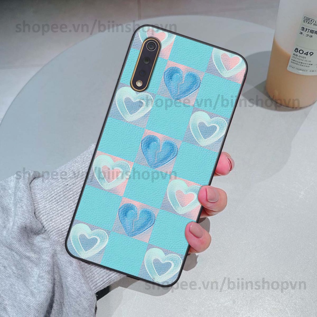 Ốp Vivo S1 / S1 Pro caro trái tim nhiều màu sắc, đầy cá tính, khẳng định phong cách