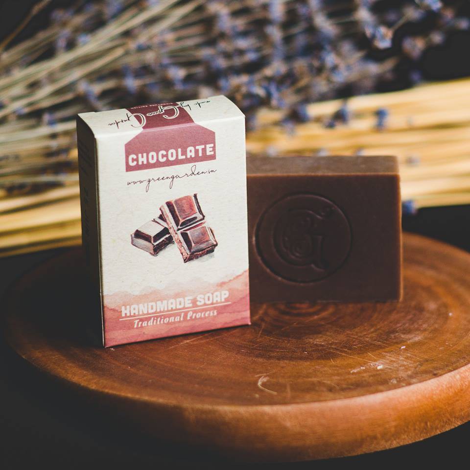 Xà phòng handmade Chocolate Green Garden
