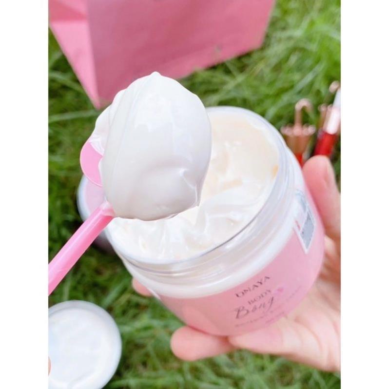 KEM BODY BÔNG ONAYA CHÍNH HÃNG 3 SIZE TẶNG 2Miếng nạ cừu khi mua size 500gr