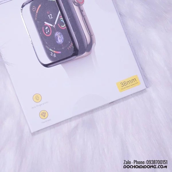 [Mã SKAMCLU9 giảm 10% đơn 100K] Miếng dán cường lực dẻo Polyme dành cho đồng hồ Apple Watch 38 40 42 44mm hiệu Baseus