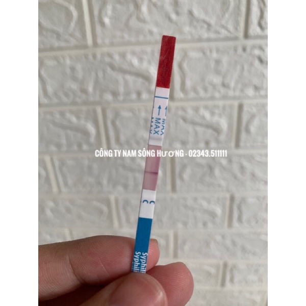 ❤️ TEST Que thử nhanh xét nghiệm giang mai Syphilis Strip Rapid Test tại nhà FASTEP của Mỹ