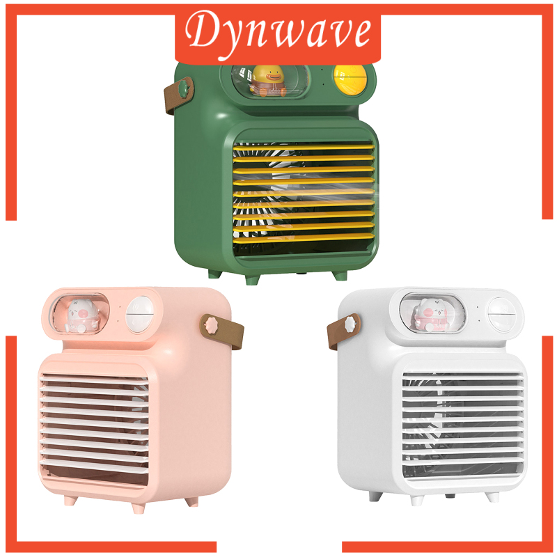 [DYNWAVE]Air Conditioner Humidifier Fan 4000mAh with 150ml Ice Water Tank for Room