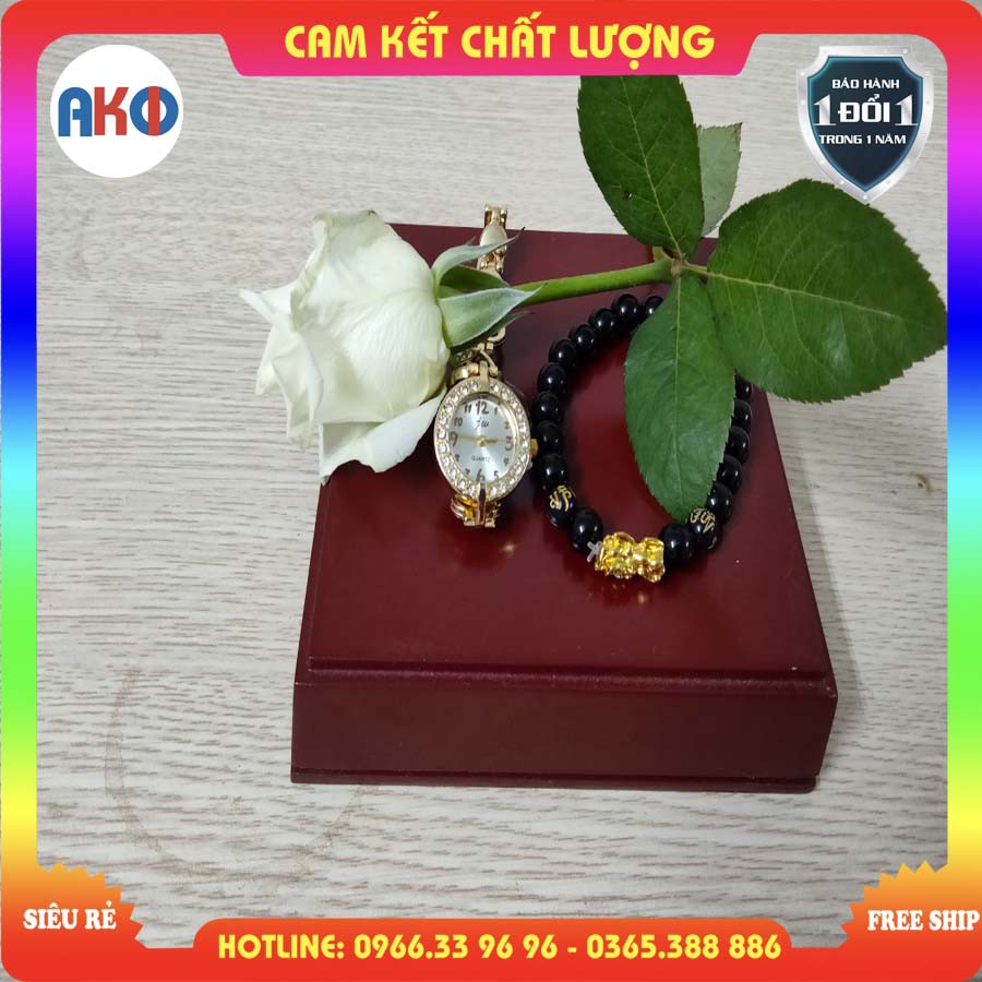 Đồng hồ thời trang Nữ - AKIONU_001_E - Cam kết hàng chính hãng - Bảo hành 1 đổi 1 trong vòng 1 năm - Freeship