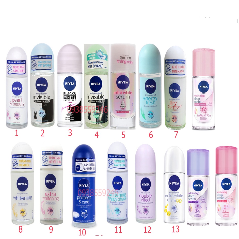 Khử Mùi Nivea For women 50ml- Made in Thái lan