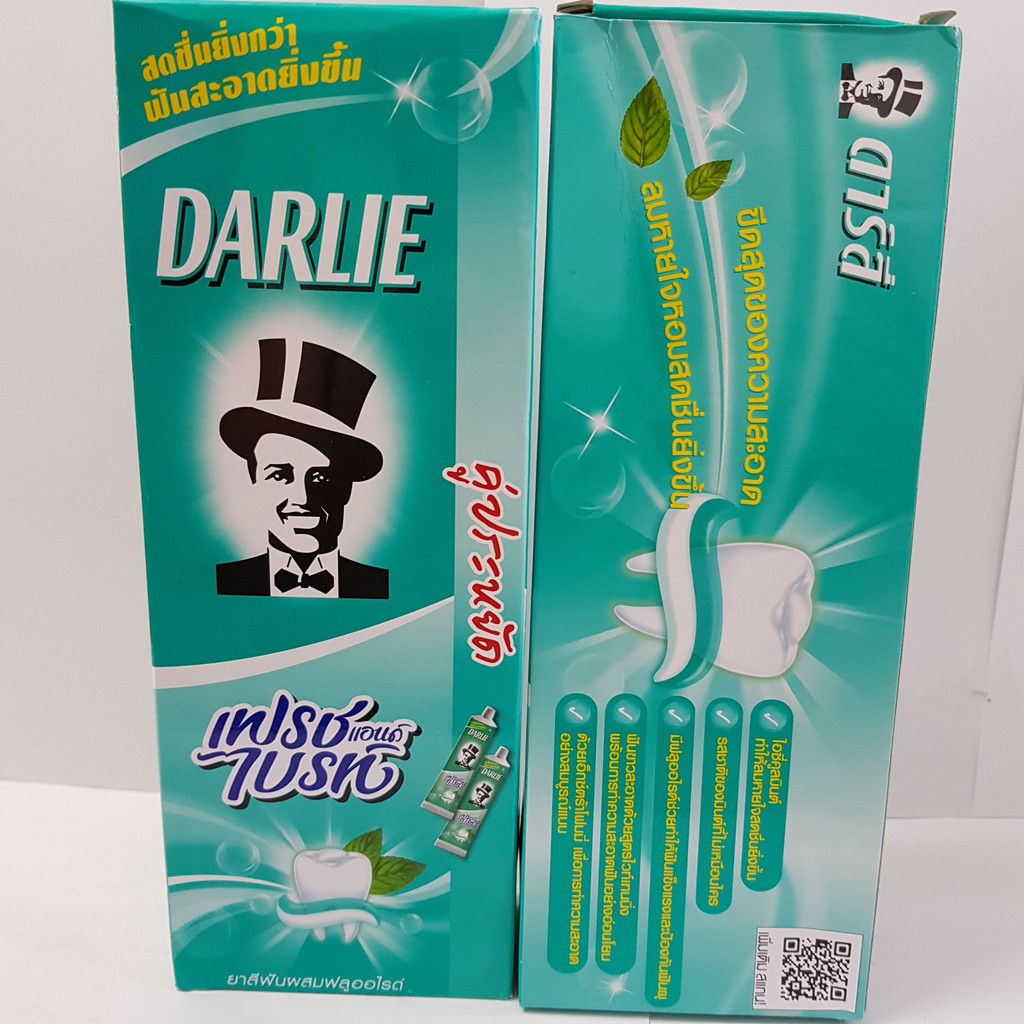 Kem Đánh Răng Darlie Ông Tây Muối Biển 140g X 2 Tuýp