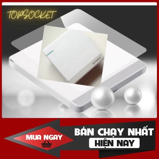 công tắc điện-Công tắc đơn 2 chiều loại xịn pvc chống cháy toàn thân,khung thép chắc chắn siêu chất lượng trắng ko viề
