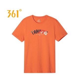 361 Degrees Áo thun 552134113 tay ngắn phong cách thể thao cho nam