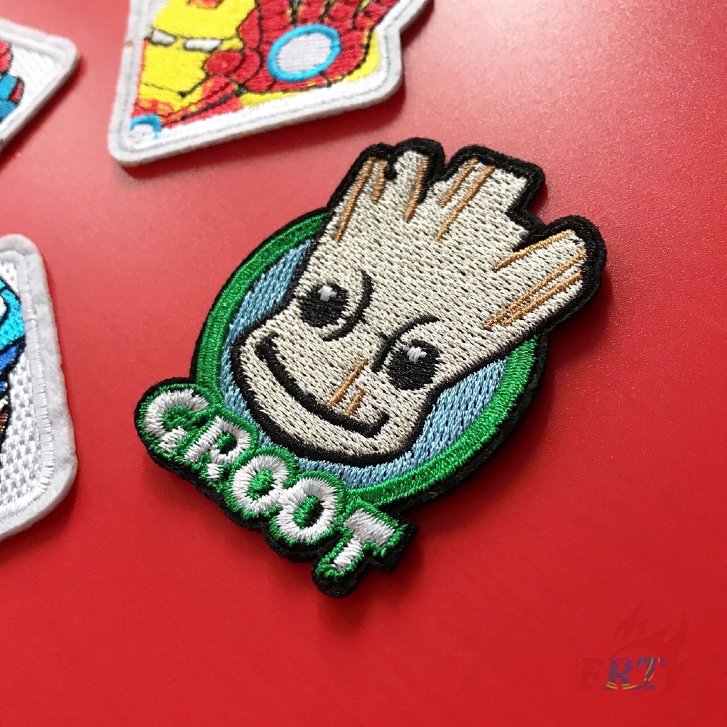 Miếng thêu trang trí quần áo bé hình anh hùng marvel DIY（☸ Marvel - Superhero Patch ☸）