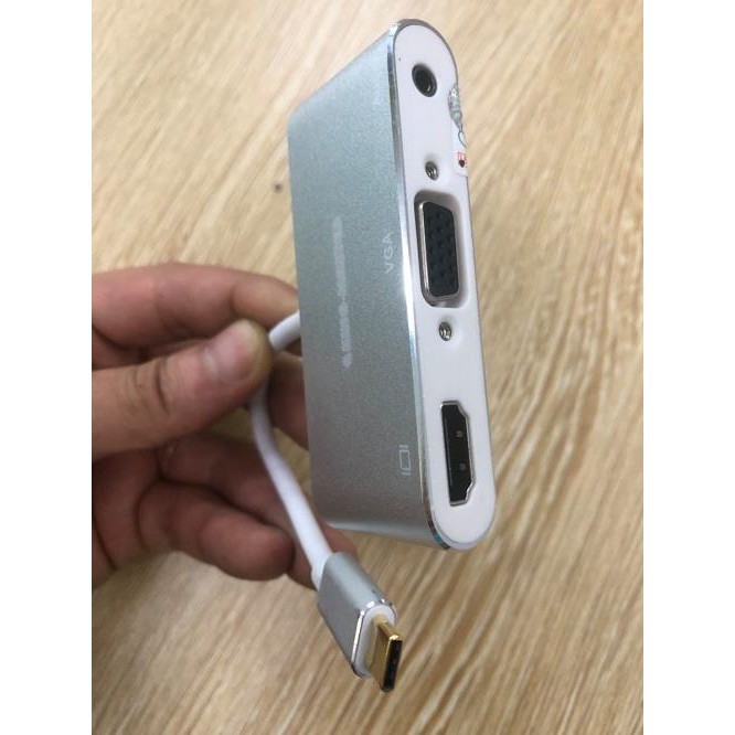 Type C ra Vga ,HDMI, USB, Audio KingMaster(KY-V011S)