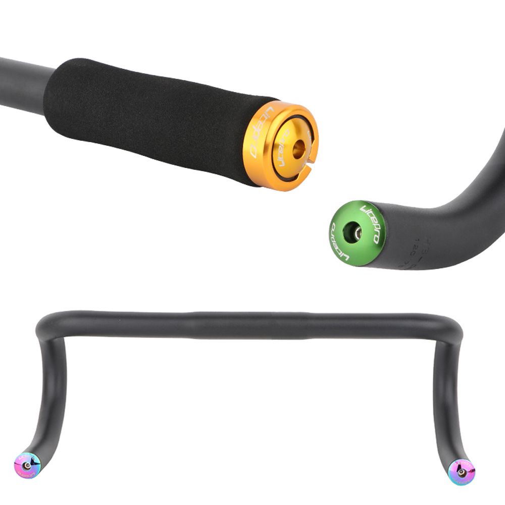 1 cặp nút gắn tay lái xe đạp leo núi bằng hợp kim nhôm